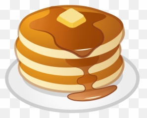 Pancakes Emoji Clipart Free Download Transparent Png - Pancake Emoji Transparent,Egg Roll Emoji