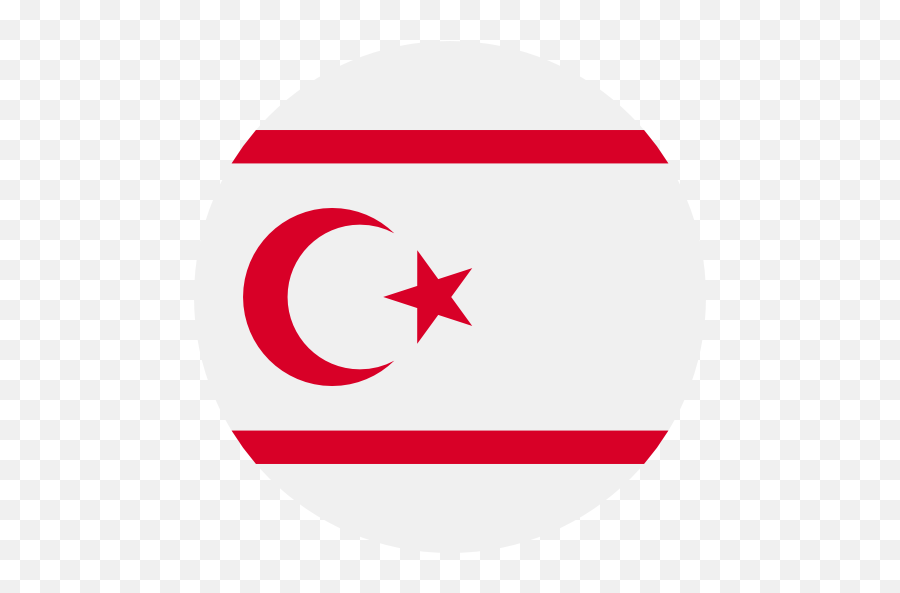 Northen Cyprus Flag Icon - Vertical Emoji,Puerto Rican Flag Emoji Iphone