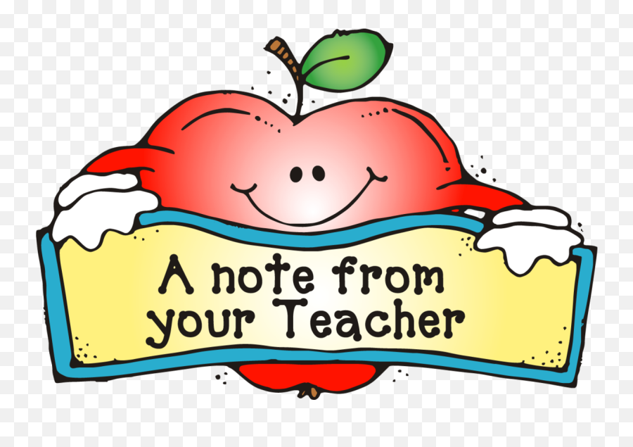 Note From Your Teacher Clipart - Png Download Full Size Emoji,Woman Professor Emoji