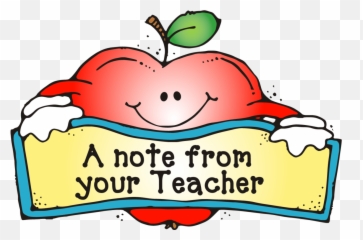 Note From Your Teacher Clipart - Png Download Full Size Emoji,Woman Professor Emoji
