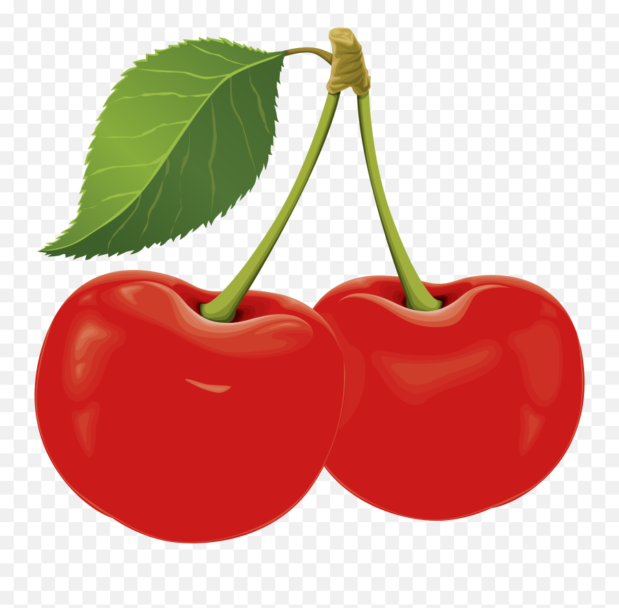 Sour Cherry Png Clip Art - Cherry Clipart Png Emoji,Cherry Emoji