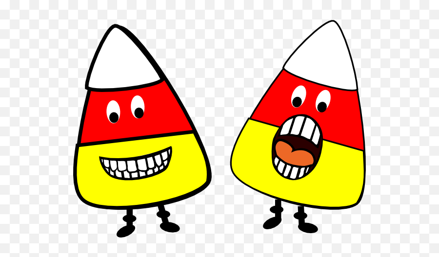Animated Candy Corn Transparent - Cute Clipart Candy Corn Emoji,Candy Corn Emoji
