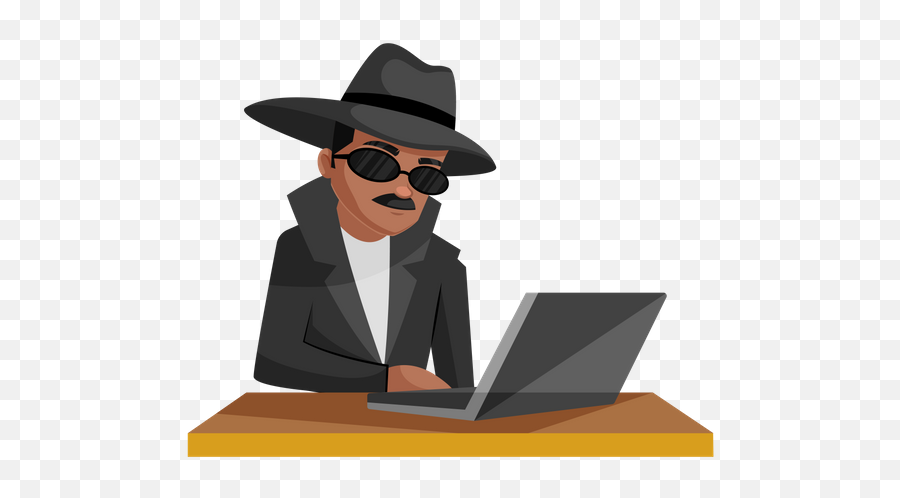 Best Premium Detective Looking At Photograph Illustration Emoji,Sleuth Or Spy Emoji