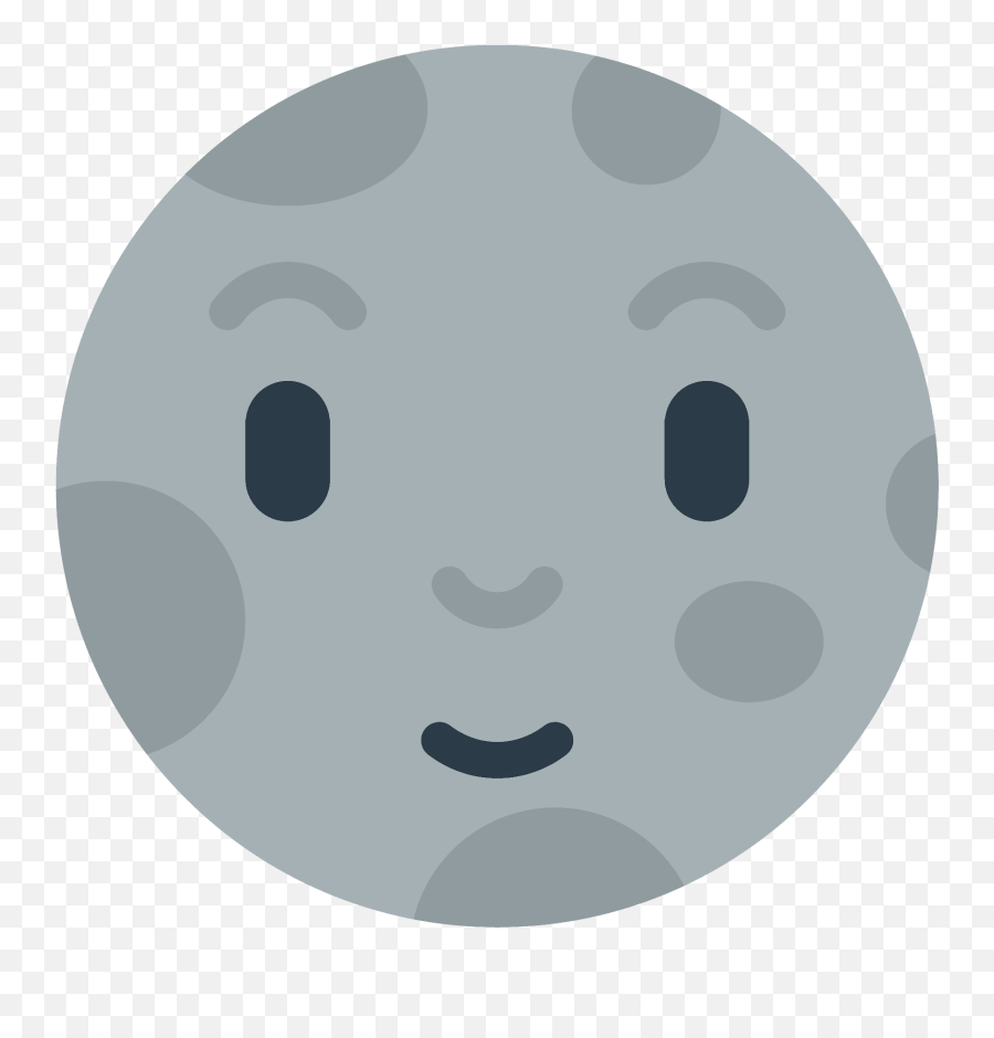 New Moon Face Emoji Clipart Free Download Transparent Png,New Emoji Face
