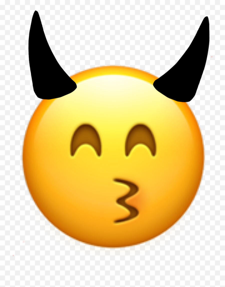 Freetoedit Emoji Kissyface Devil Sticker By Ibelqngtoqngel,Devil Emoji Sad
