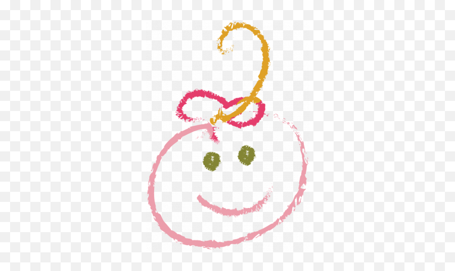 Tiny But Mighty - Baby Girl Doodle 1 Graphic By Janet Kemp Happy Emoji,Bowing Emoticon