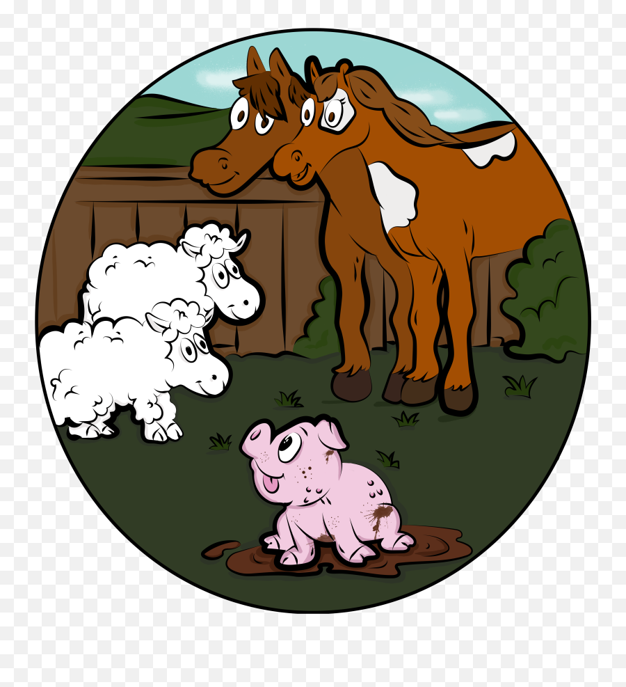 Colored Farm - Free Coloring Pages Animal Figure Emoji,Emotions Coloring Sheets