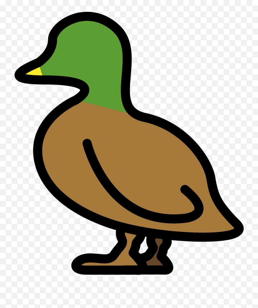 Duck Emoji Clipart - Openmoji,Bird Emoji