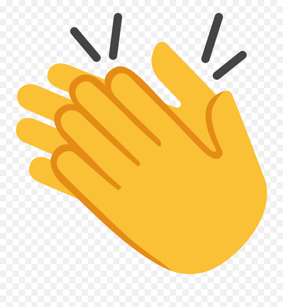 Fileemoji U1f44fsvg - Wikimedia Commons Clapping Graphic,Wikipedia Emojis