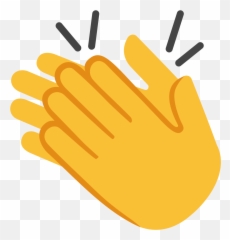 Fileemoji U1f44fsvg - Wikimedia Commons Clapping Graphic,Wikipedia Emojis