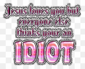 Glitter Insult Rude Quote Satanism - Dot Emoji,Rude Emoji Insults