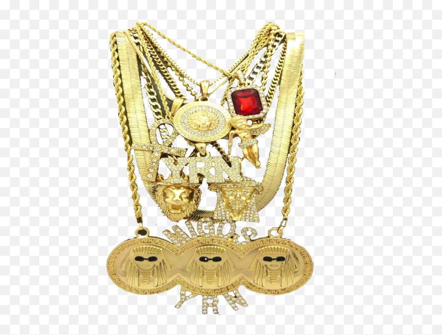 Migos Gold Chain - Migos Chains Png Transparent Emoji,Gold Chain Emoji