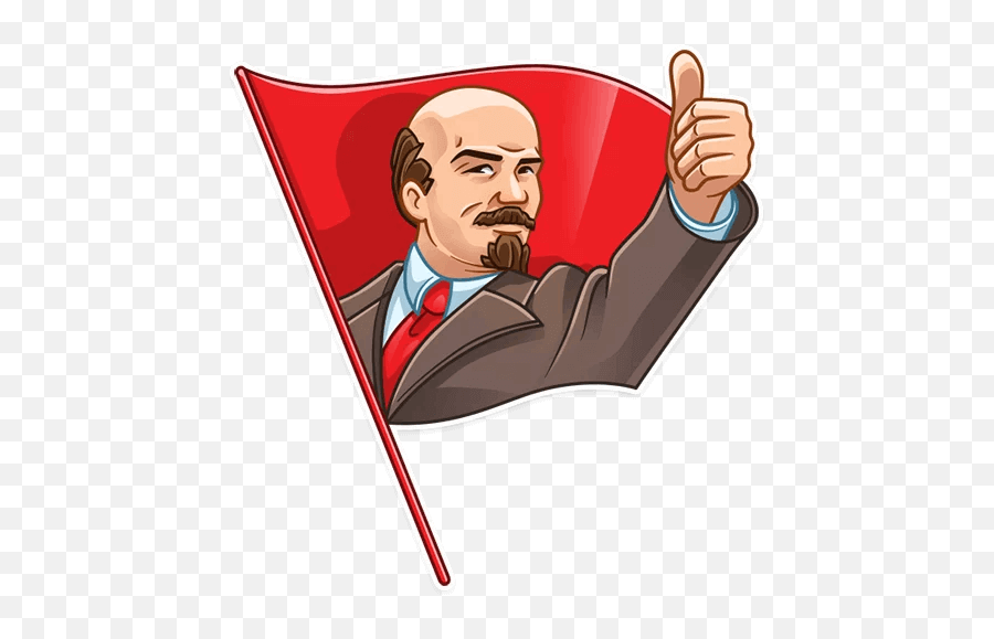 Vladimir Lenin Stickers - Stickers Lenin Emoji,Lenin Emoji