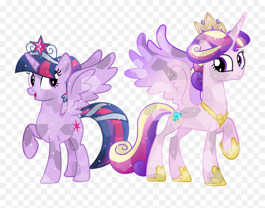 Why Is Shining Not An Alicorn - Princes Twilight And Princes Cadence Emoji,Knight In Shining Armor Emoji