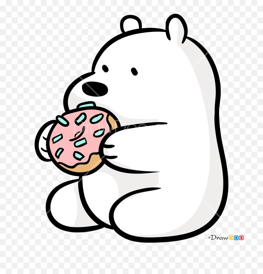 How To Draw Chibi Ice Bear We Bare Bears - Ice Bear We Bare Bears Chibi Emoji,We Bare Bears Emoji