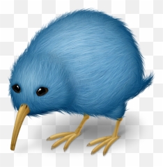 Barris Icon - Blue Kiwi Bird Emoji,Kiwi Bird Emoji