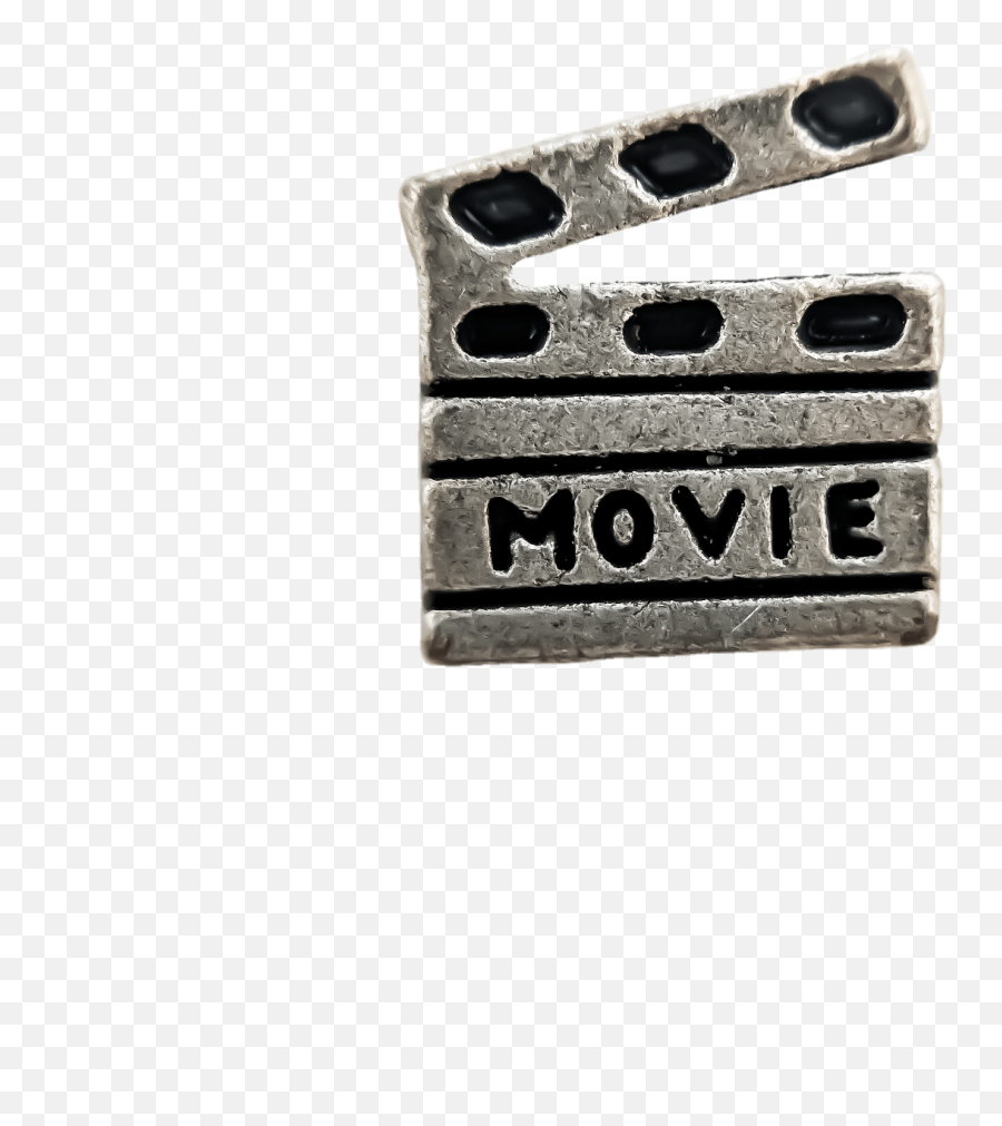 Download Movie Clapper Charm - Solid Emoji,Movie Clapper Emoji