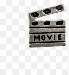 Download Movie Clapper Charm - Solid Emoji,Movie Clapper Emoji