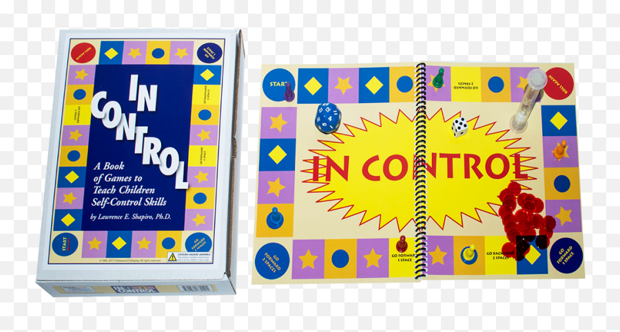 In Control A Book Of Games To Teach Self - Control Skills Dot Emoji,Books On Controlling Your Emotions