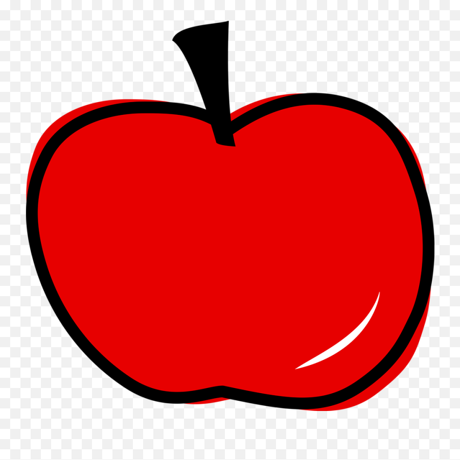 Transparent Manzana Png - Apple Clipart Transparent Transparent Background Apple Clip Art Emoji,Candy Apple Emoji