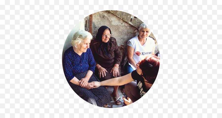 Elderly People Caritas - Sitting Emoji,Old People Emotions