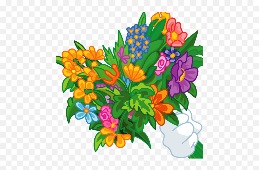 Make Bouquet U2013 Apps On Google Play - Pumpon Ng Bulaklak Clipart Emoji,Emoticon Giving Flowers