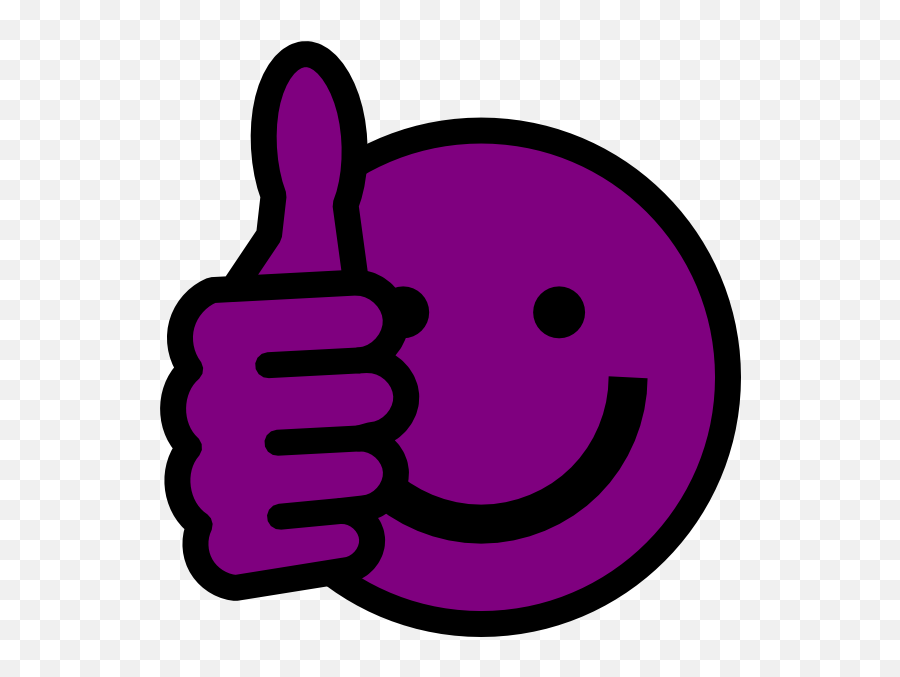 Thumb Emoticon - Clipart Best Purple Thumbs Up Clipart Emoji,Thumbs Up Emoji Text