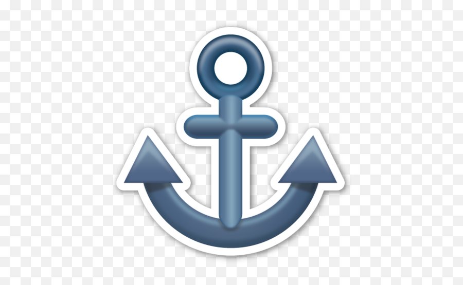 Emoji Tumblr Png Emoji Stickers - Emoji Anchor,Playing Card Suits Colored Emojis