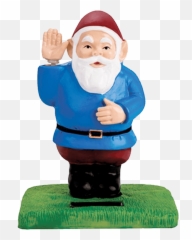 Solar Gnome - Kikkerland Solar Gnome Emoji,Lawn Gnome Emoticon