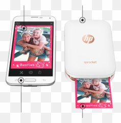 Hp Sprocket Mobile Printer Bluetooth Printers Hp Malaysia - Hp Smartphone Printer Emoji,Emojis In Instant Experience