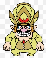 Wario - Warioware Gold Wario Deluxe Emoji,Wario Flexing Emoticon