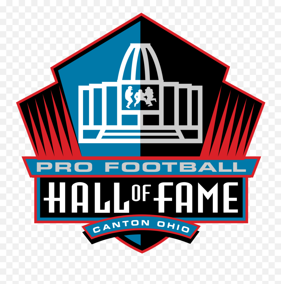 Who Are The 14 Prominent First - Year Pro Football Hall Of Pro Football Hall Of Fame Logo Emoji,Emoji Sports Teans