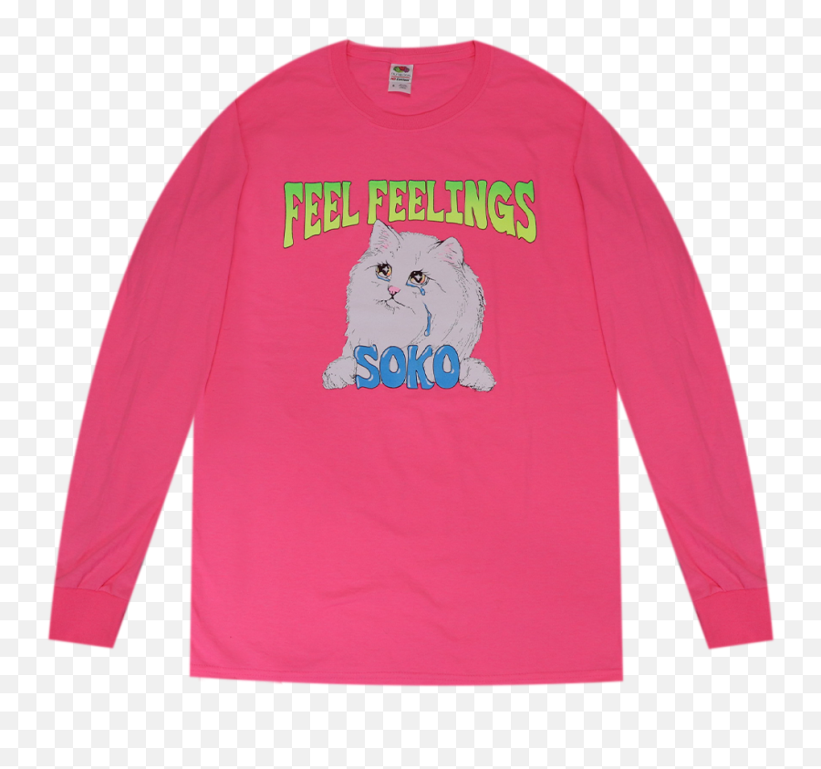 Soko - Long Sleeve Emoji,The Guy With The White Mask That Can Change Emotions