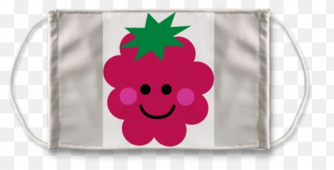 Fruit With Faces Graphics - Maskscom Cloth Face Mask Emoji,Raspberry Emoticon Face