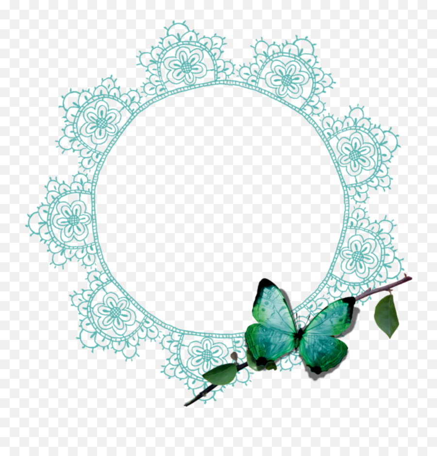 Butterfly Emoji Sticker - Shefalitayal Transparent Frame Butterfly Borders,Emoji Wallpaper Bff