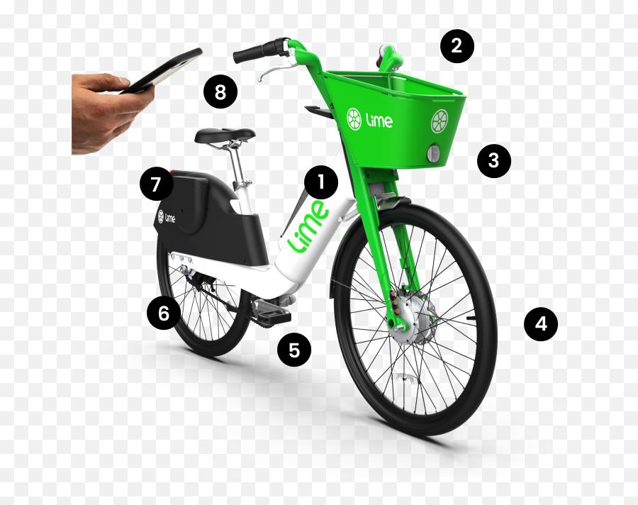 Lime Mode - Electric Bike Lime Electric Bike Emoji,Emotion Electric Bike Parts