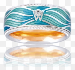Wellendorff - Magic Waves Ring Wellendorff Ring Wellenzauber Emoji,Turquoise Emotion