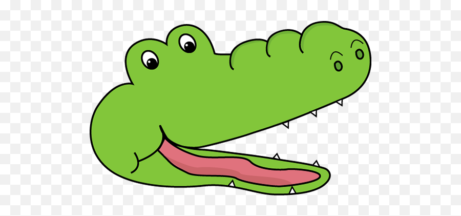Alligator Head Clip Art - Clip Art Library Alligator Mouth Open Clipart Emoji,Alligator Emoji
