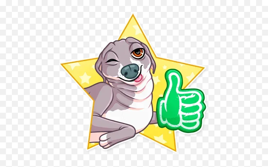 Kermit The Dog Sticker Pack - Stickers Cloud Doggo Love Whatsapp Stickers Emoji,Geart Emojis Meme Kermit