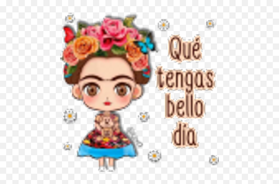 Sticker Maker - Lexaarguedas Cr Emoji,Emoticons Flower Girl