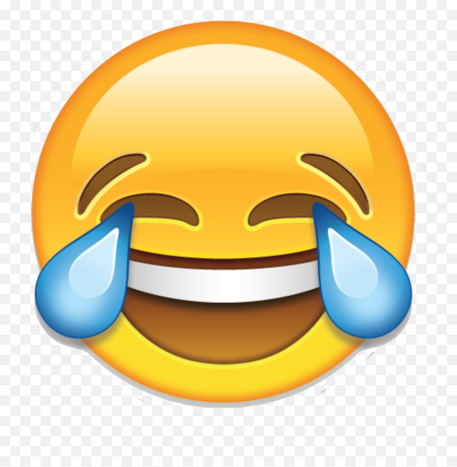 Download Funny Emoji Hd Png - Laughing Face Emoji Png,Funny Emoji