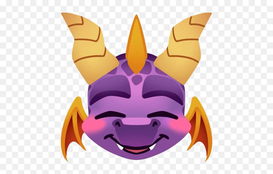 Taylortrap622 On Twitter A Blushing Set Of Spyro Emoji,Fairy Emoji