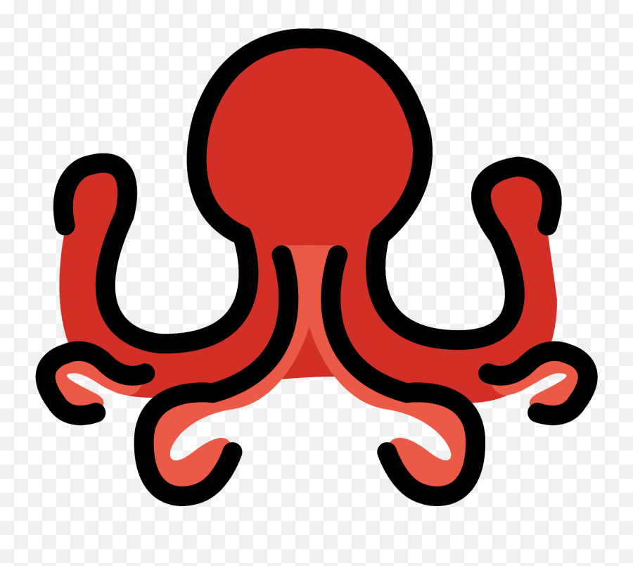 Octopus Emoji Clipart - Polvo Emoji,Android Octopus Emoji