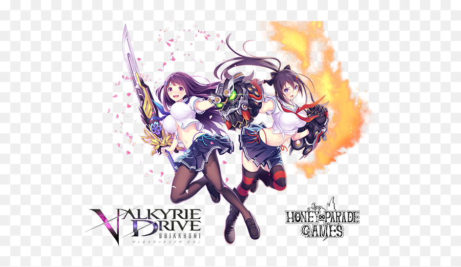 Valkyrie Drive Rides Onto Steam This Summer Invision Game - Valkyrie Drive Bhikkhuni Poster Emoji,Best Steam Emoticons For Art