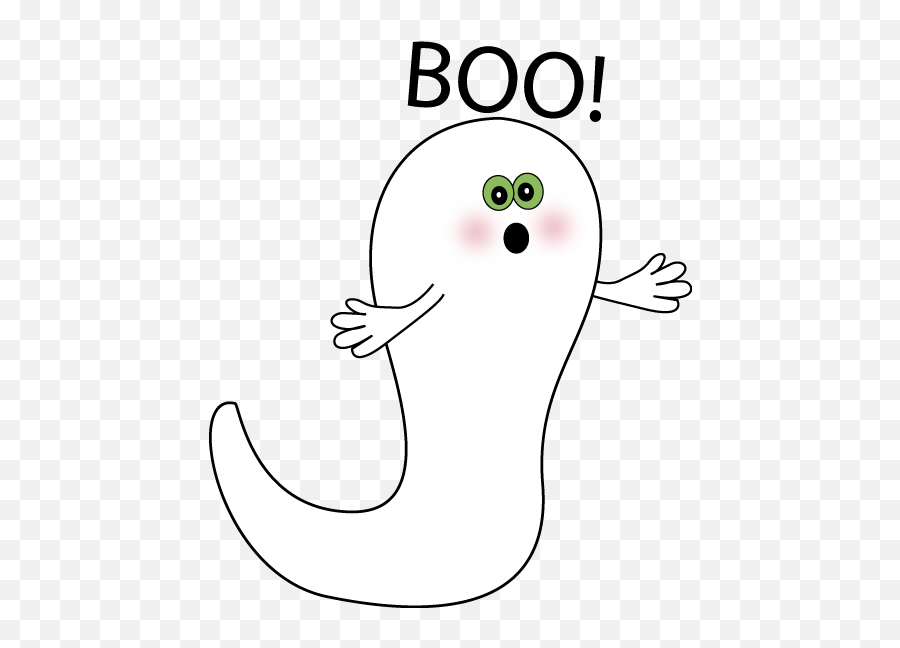 Download Boo Ghost Clip Art - Ghost Clipart My Cute Graphics Emoji,Boo Emoji
