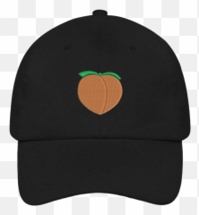 Peach Emoji Dad Hat - Unisex,Cap Emoji
