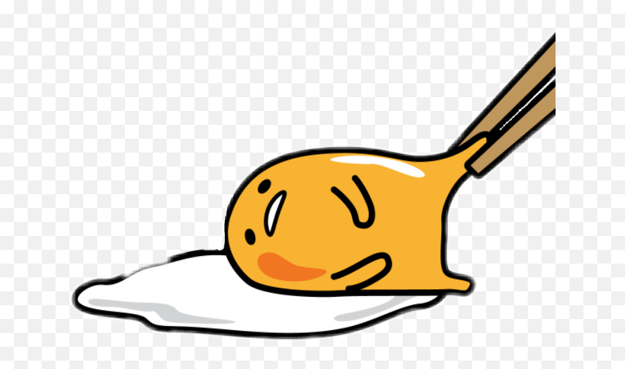 Egg Gutetama - Lazy Egg Yolk Emoji,Japanes Emojis