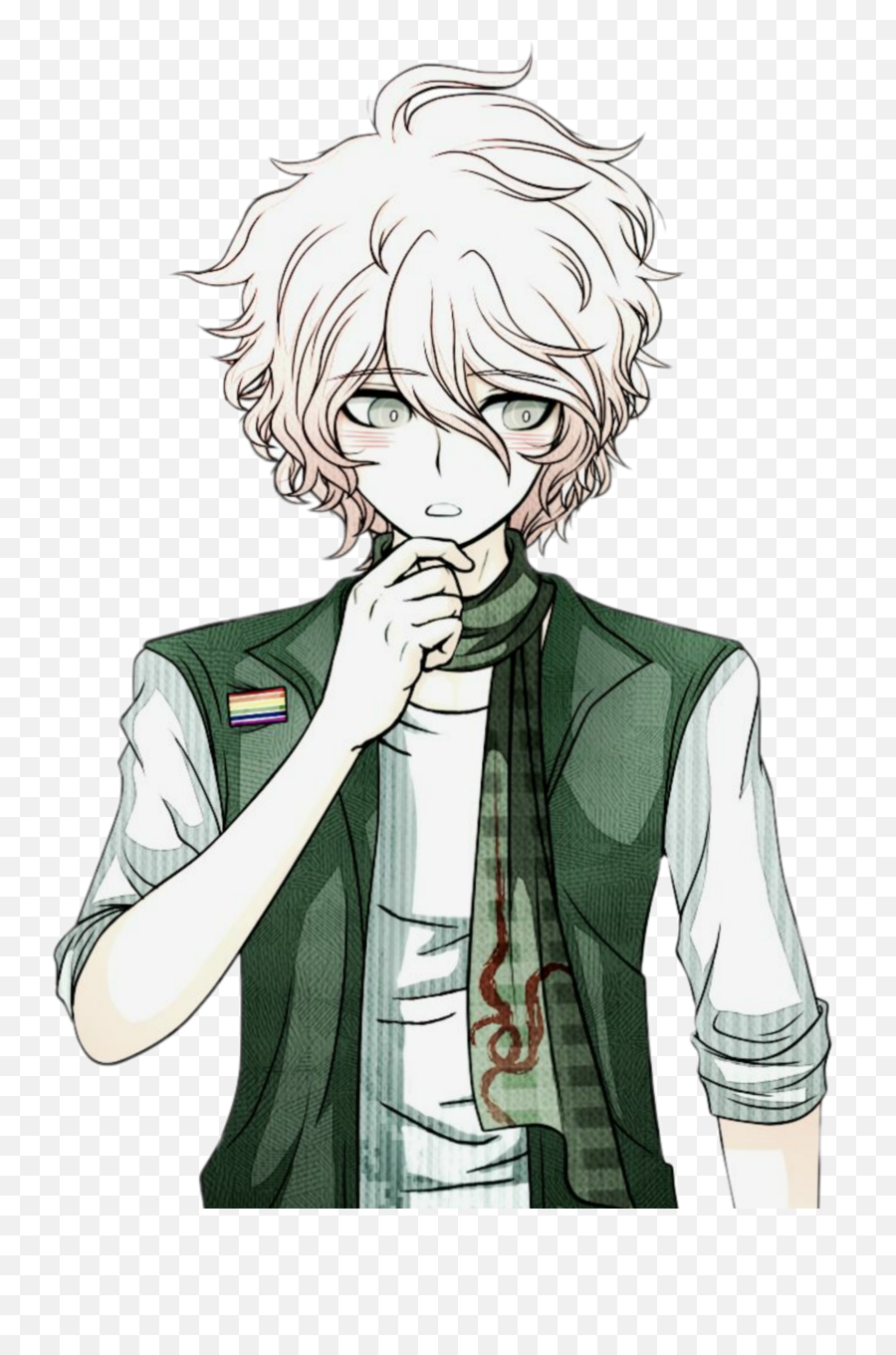 Nagitokomaeda Nagito Sticker - Fictional Character Emoji,Komaeda Emoji