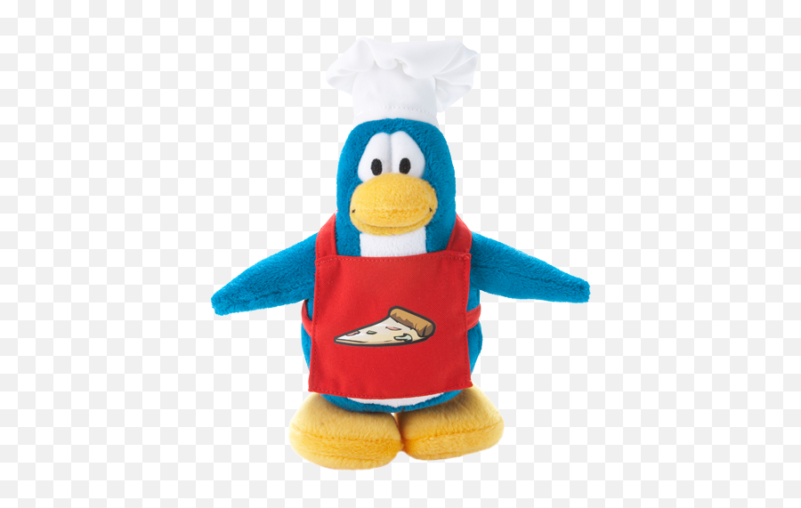 Club Penguin Plush Penguin Penguins - Club Penguin Toys Pizza Chef Emoji,Pinguino Emoticon Facebook