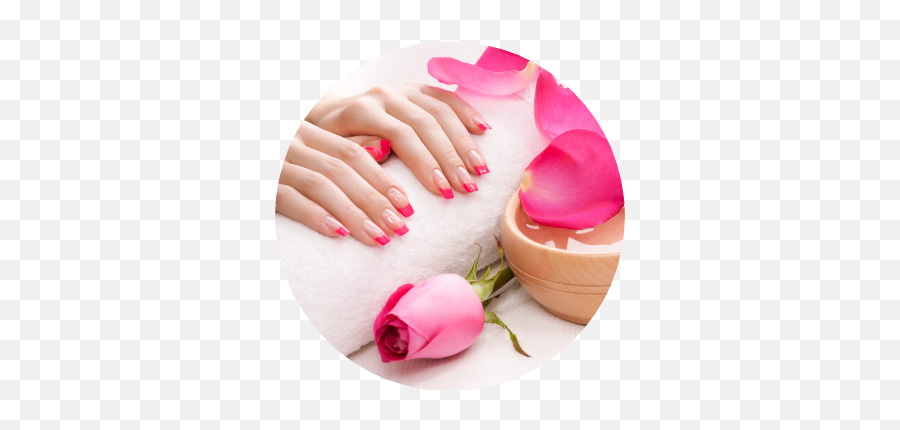 Manicure Png Nails Clipart Images Free Download - Free Pink Half Tips Nails Emoji,Fingernail Emoji